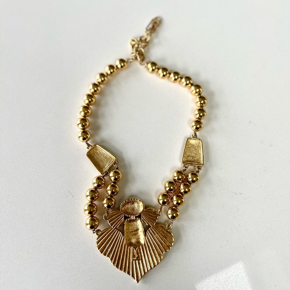 Vintage YSL Enamel Necklace - Picture 3 of 8